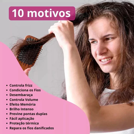 Spray Protetor Térmico 10 em 1 Capilar Meu Liso Minha Vida 200ml