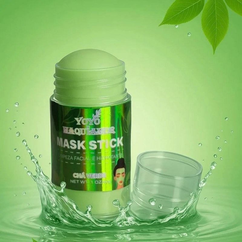 Máscara Chá Verde Anti-acne Hidratante Beleza Pele Facial