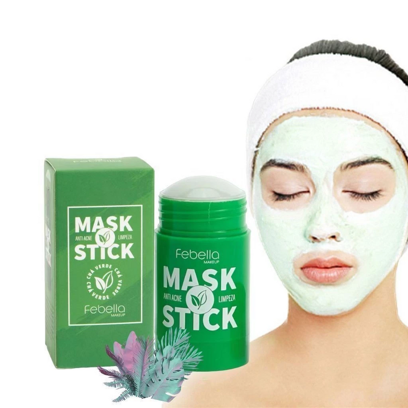 Máscara Chá Verde Anti-acne Hidratante Beleza Pele Facial