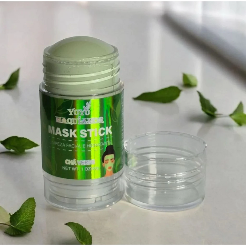 Máscara Chá Verde Anti-acne Hidratante Beleza Pele Facial